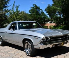 1969 CHEVROLET EL CAMINO 400 V-8 LOADED COLD A/C POWER STEERING, 4 SPEED !!