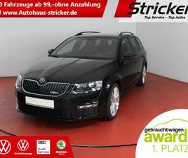 SKODA OCTAVIA 2.0TSI RS GREEN TEC TÜV BIS 10/2027 NAVI