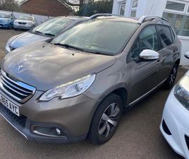 2016 PEUGEOT 2008 1.2 PURETECH 110 ALLURE 5DR EAT6 HATCHBACK PETROL MANUAL