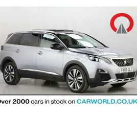 2019 PEUGEOT 5008 1.5 BLUEHDI GT LINE PREMIUM SUV 5DR DIESEL MANUAL EURO 6 (START/STOP) (130 PS) HATCHBA...