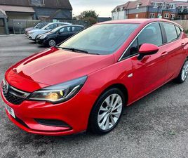 VAUXHALL ASTRA 1.4I DESIGN EURO 6 5DR