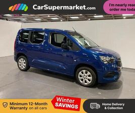 VAUXHALL COMBO 1.5 TURBO D SE EURO 6 (START/STOP) 5DR