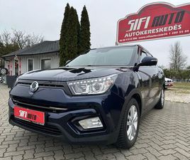SSANGYONG TIVOLI 1.6 E-XGI STD PLUS AWD (AUTOMATA) MAGYARORSZÁGI/3ÉV.GARANCIA/ÜLÉS.FŰT/KAMERA/RADAR/TEMP/VONÓHOROG/KIJELZŐ