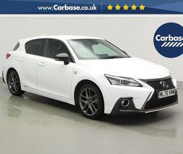 2020 - 1.8 200H F SPORT HATCHBACK 5DR PETROL HYBRID E-CVT EURO 6 (START/STOP) (136 PS)