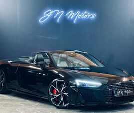 AUDI R8 SPYDER AUDI R8 SPYDER 5.2 V10 FSI 620CH PERFORMANCE QUATTRO STRONIC 7 SOUS GARANTIE CONSTRUCTEUR FULL SUIVI