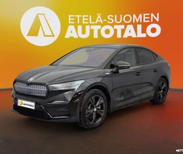 SKODA ENYAQ COUPE RS COUPE 85X 4X4 RS *TAKUU, NAHKAT, VETOKOUKKU, DCC ALUSTA, CRYSTAL FACE, SÔHKÖPENKIT, LASIKATTON, AKUN ESILÔMMITYS, YMS.*