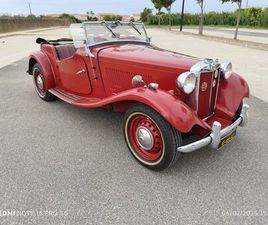 MG MGTD VOITURE DE COLLECTION MG