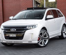 FORD EDGE FORD EDGE SPORT AWD 3.7I 309PS BIALA PERLA PELNY SERWIS 100% ORYGINAL!!!