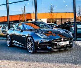 JAGUAR F-TYPE P550 JAGUAR F-TYPE R 5.0 V8 550 CH AWD SANTORI BLACK TOIT PANO FULL LED PACK GRAND FROID HIFI MERIDIAN CAMERA — 1 ERE MAIN – SEULEMENT 22 000 KM