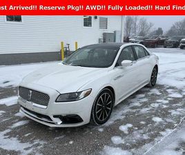 LINCOLN CONTINENTAL USED 2017 LINCOLN CONTINENTAL RESERVE