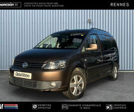 VOLKSWAGEN CADDY IV 1.6 TDI 7 PLACES 102CH - GARANTIE 12 MOIS / TVA RÉCUPÉRABLE / 1ÈRE MAIN
