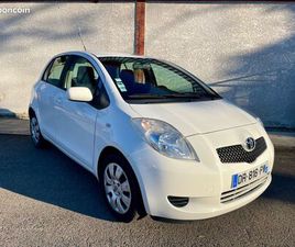 TOYOTA YARIS 1.3 VVTI 87CH CLIMATISATION CT OK DISTRIBUTION CHAÎNE