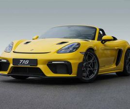 PORSCHE 718 BOXSTER SPYDER RS PORSCHE 718 SPYDER RS