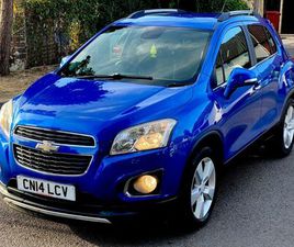 2014 CHEVROLET TRAX LT 1.4 TURBO ULEZ FREE SAME AS VAUXHALL MOKKA LOW MILES TOP SPEC
