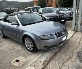 AUDI - A4 CABRIO - CABRIOLET 2.5 V6 TDI AUTOMATICA