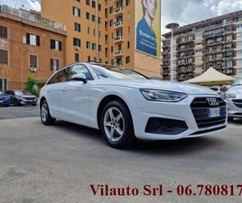 AUDI A4 AVANT 30 TDI AUDI A4 AVANT 30 2.0 TDI MHEV BUSINESS ADVANCED 136CV S-TRONIC