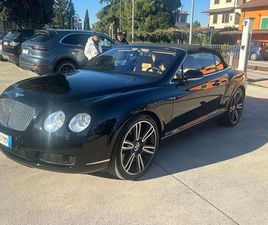 BENTLEY CONTINENTAL GTC CABRIO FULL OPT.
