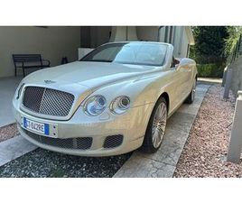 BENTLEY CONTINENTAL GTC SPEED 610 CV MULLINER W12 4X4 CABRIOLET