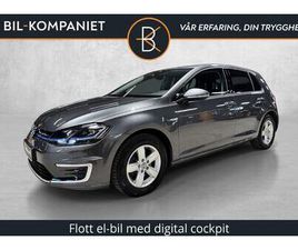 E-GOLF 136HK | KAMERA | VARMEPUMPE | NORSK | EU 03/27