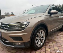 VOLKSWAGEN TIGUAN II 2.0 TDI 16V BMT 4MOTION 150 CV 1ER MAIN - CARNET DE SUIVI COMPLET DISPONIBLE - FINITION CARAT - CAR PLAY - GPS - RADAR + CAMERA DE STATIONN