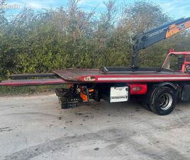 AV DÉPANNEUSE AVEC GRUE AUXILIAIRE COPMA DAF LF