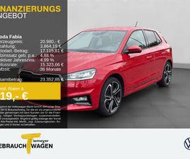 SKODA FABIA FABIA 1.5 TSI DSG SELECTION LM18 VIRTUAL SITZHZ LED