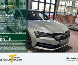 SUPERB COMBI IV SPORTLINE LM19 AHK ESITZE STANDHZ