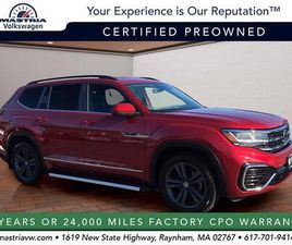 CERTIFIED 2021 VOLKSWAGEN ATLAS 3.6 V6 SE W/ TECHNOLOGY R-LINE