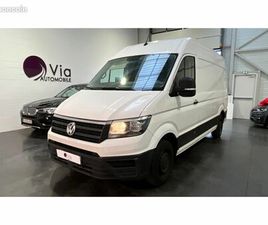 VOLKSWAGEN CRAFTER L3H2 2.0 TDI 140 - BVA / TVA RECUPERABLE / 1ER MAIN / ENTRETIEN VW / CAMERA / CARPLAY