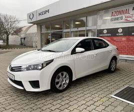 TOYOTA COROLLA SEDAN 1.33 LIVE MO.-I. 2.TULAJDONOS. GYÁRI FÉNYEZÉS. VÉGIG SZERVIZELT. TÉLI-NYÁRI GUMIK FELNIN