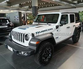 JEEP WRANGLER WRANGLER PLUG-IN HYBRID MY23 RUBICON 2.0 4XE PHEV 380CV AT8