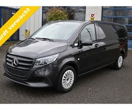 MERCEDES-BENZ VITO - 116 CDI L3 PRO/SELECT 2500 KG TREKHAAK, BUMPERS IN KLEUR, NAVIGATIE EN SMARTPHONE INTEGRAT