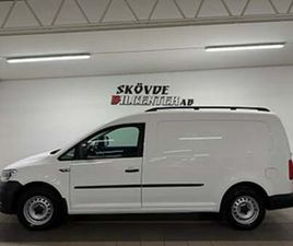 VOLKSWAGEN CADDY MAXI 2.0TDI AUTOMAT/DRAG/D-VÄRMARE/PDC/CARPLAY/VERKSTADSINREDNING
