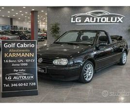 VOLKSWAGEN GOLF CABRIO VOLKSWAGEN GOLF CABRIOLET 1.6 KARMANN
