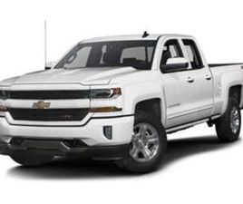 CHEVROLET SILVERADO 1500 USED 2017 CHEVROLET SILVERADO 1500 1LT