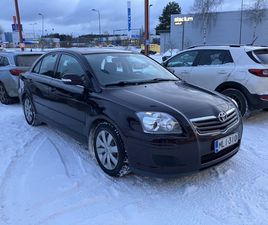 TOYOTA AVENSIS 1,6 VVT-I LINEA SOL ** FACELIFT / TODELLA SIISTI! / KATSASTUS 10/2026 **