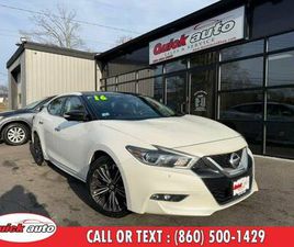 NISSAN MAXIMA 2016 NISSAN MAXIMA 4DR SDN 3.5 PLATINUM AUTOMATIC WHITE-HARTFORD