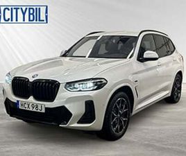 BMW X3 XDRIVE30E 292 PHEV - M SPORT - LÄDER - DRAG - VINTERHJUL - MOMS