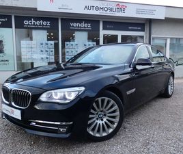 BMW SERIE 7 740D XDRIVE 740DA XDRIVE 313CH EXCLUSIVE INDIVIDUAL HUD/ ADAPTATIF/ T.O/ CAMERA