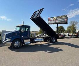 2014 KENWORTH T370 WITH CUSTOM 18'1 REFURBISHED STEEL FLATBED