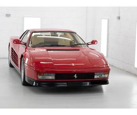 FERRARI TESTAROSSA 1990 - 9660 MILES - ONE UK OWNER FOR LAST 32 YEARS