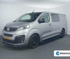 FIAT SCUDO 2.0 MULTIJET L3H1 DC BUSINESS PRO | €41.000,- FISCAAL, LAGE BIJTELLING!