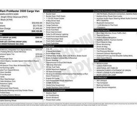 USED 2023 RAM PROMASTER 3500 HIGH ROOF