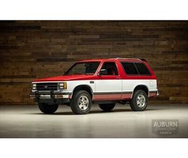 1986 CHEVROLET S10 BLAZER 4WD