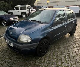 RENAULT CLIO 1.2 RT JUNHO/01
