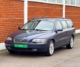 VOLVO V70 2.4 BUSINESS 170 HK 2 ÄGARE NYSERVAD KAMREMBYTT