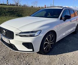 VOLVO V60 2.0 [T6] RECHARGE AWD R-DESIGN GEARTRONIC NAPFÉNYTETŐ HARMAN/KARDON LEDLÁMPA VONÓHOROG