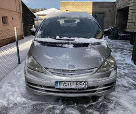 TOYOTA PREVIA 2.0 D-4D (116 HP) 2001M. SKELBIMAS