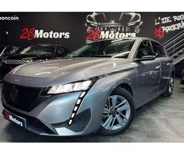 PEUGEOT 308 PEUGEOT 308 (NOUVELLE GÉNÉRATION) 1.5 BLUEHDI 130CH ACTIVE PACK•FEUX FULL LED• RADARS JANTES ALU 16P•CARPLAY SANS FIL•GPS•CLIM AUTO