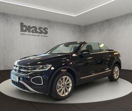 T-ROC CABRIOLET STYLE 1.0 L TSI OPF 85 K W (116 PS) 6-GANG